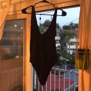 Black one Piece swimsuit